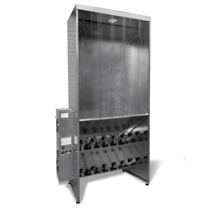 Armoire Penderie Sèchante de Chantier 7 personnes LVS