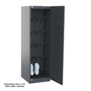 Vestiaires fond blanc